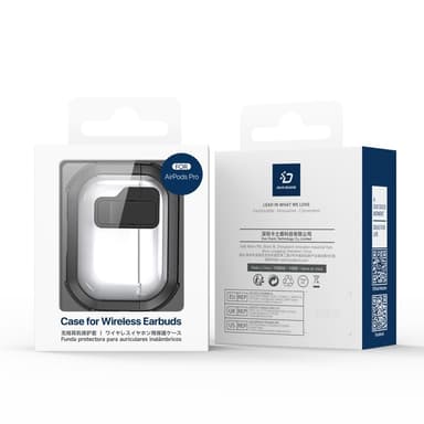 DUX DUCIS til AirPods 4-deksel PC+TPU Bluetooth-deksel/deksel med krok