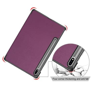 Slim Fit Dekseldeksel til Samsung Galaxy Tab S7 FE - Lilla