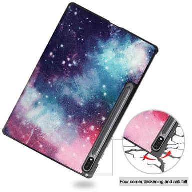 Slim Fit Dekseldeksel Til Samsung Galaxy Tab S7 Plus/S8+ - Plass