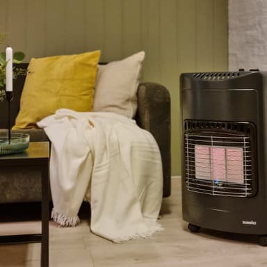 Gassovn infravarmer Windflame