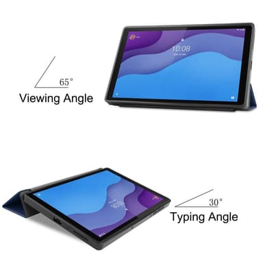 Tri-fold Deksel til Lenovo Tab M10 HD Gen 2 - Mørkeblå