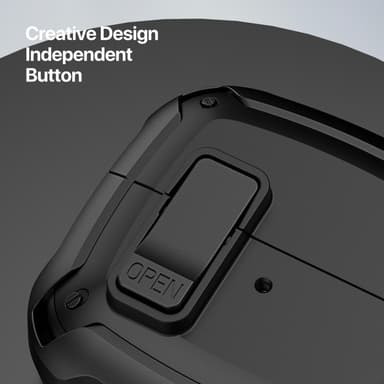 DUX DUCIS til Samsung Galaxy Buds3 Pro Buds3 Deksel Med Krok - Svart