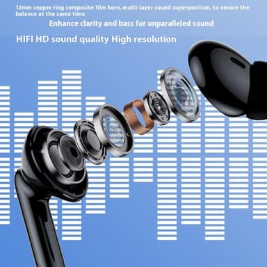 LENOVO Erazer XT88Pro In-Ear Trådløse Ørepropper Bluetooth-øretelefoner - Hvit