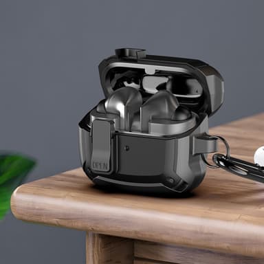 DUX DUCIS til Samsung Galaxy Buds3 Pro Buds3 Deksel Med Krok - Svart