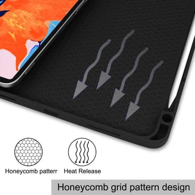 iPad Pro 12.9"" 2020/2018 Slim Fit Trefoldelig Deksel - Gull