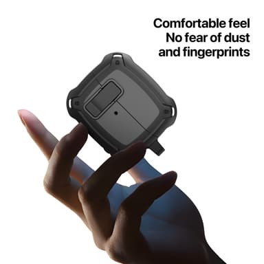 DUX DUCIS til Samsung Galaxy Buds3 Pro Buds3 Deksel Med Krok - Svart