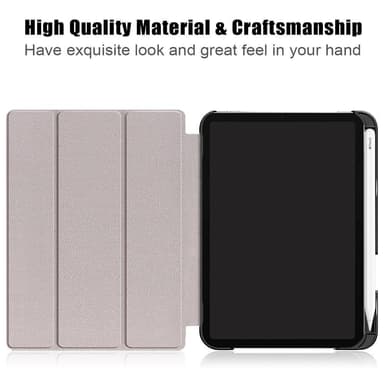 Apple iPad mini 6 (2021) Slim Fit Deksel Wake/Sleep - Rød