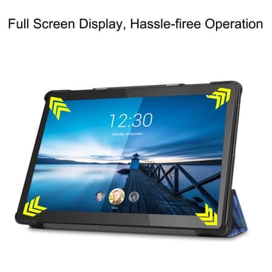 Trefoldelig veske til Lenovo Tab M10 FHD REL TB-X605FC - Oljemaleri