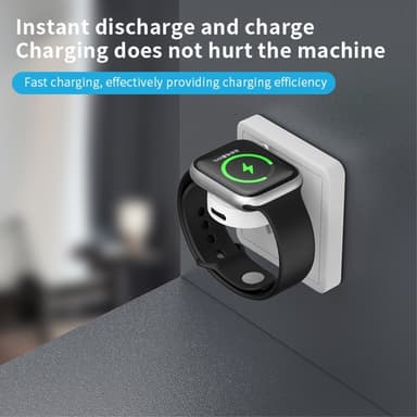 Trådløs hurtiglader magnetisk til Apple Watch Series 1-8 USB-A