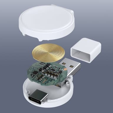 Trådløs hurtiglader magnetisk til Apple Watch Series 1-8 USB-A