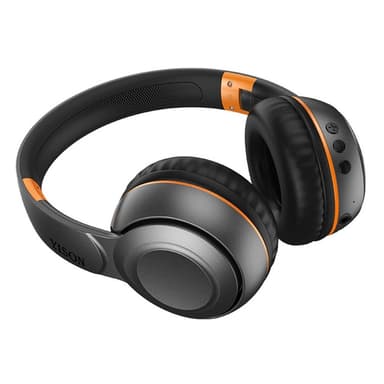Bluetooth 5.0 trådløse hodetelefoner Over-Ear sammenleggbare sportshodetelefoner – Svart