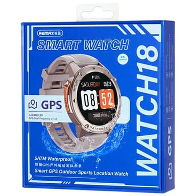 REMAX WATCH 18 Smart GPS Outdoor Sports Positioneringsur Fitness Tracker