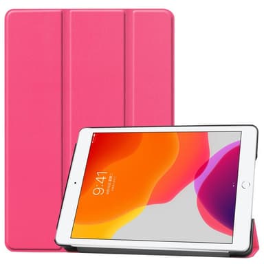 Apple iPad 10.2 2021/2020/2019 Trifoldbart Slim Fit Deksel - Rosa
