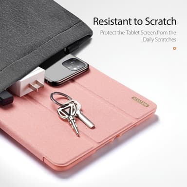 DUX DUCIS Domo Apple iPad 10.2 2021/2020-2019 deksel Trefoldig Rosa Gull