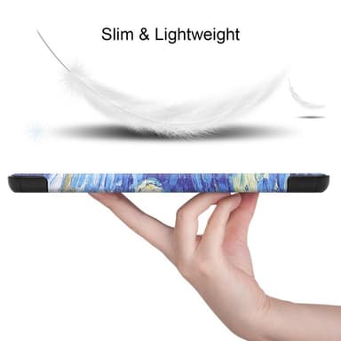 Trefoldelig veske til Lenovo Tab M10 FHD REL TB-X605FC - Oljemaleri