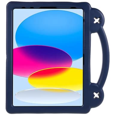 Apple iPad 10.9 2022 Gen 10 EVA Foam Stativdeksel - Mørkeblå