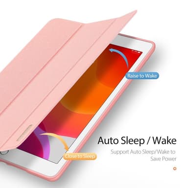 DUX DUCIS Domo Apple iPad 10.2 2021/2020-2019 deksel Trefoldig Rosa Gull