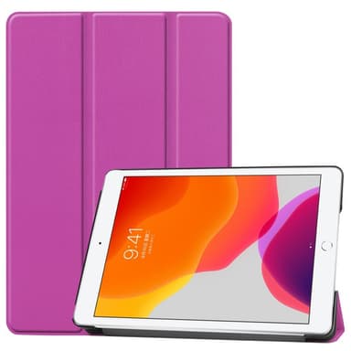 Apple iPad 10.2 2021/2020/2019 Slim Fit Trefoldelig Deksel - Lilla