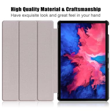 Tri-fold Veske til Lenovo Tab P11 TB-J606F/P11 Plus - Svart