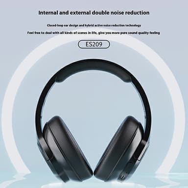 LENOVO Trådløse Over-Ear Hodetelefoner Sammenleggbare Heavy Bass Bluetooth Headset - Hvit