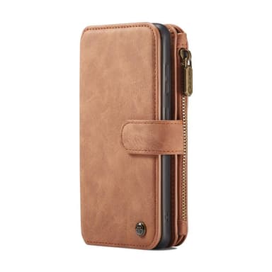 CASEME Samsung Galaxy S20 Plus Retro Lær Lommebok-deksel - Brun