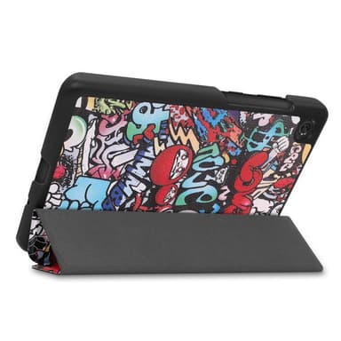 Trifoldbart deksel til Lenovo Tab M7 (1 Gen) - Graffiti
