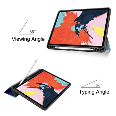 Apple iPad Air (2020) (2022) Trippeldeksel med smal passform - Plass