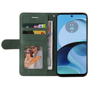 KT Lommebok-deksel til Motorola Moto G14 - Grønn