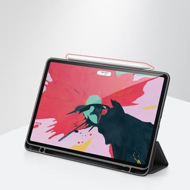 DUX DUCIS Domo iPad Pro 11 (2020)/(2018) Deksel Trefoldelig - Svart