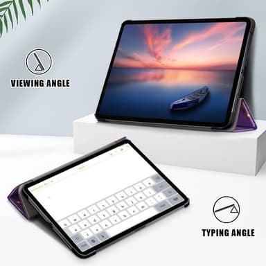 iPad Pro 11"" 2021/2020/2018 Trippeldeksel med smal passform - Plass