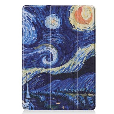 Apple iPad 10.2 2021/2020/2019 Trippeldeksel med smal passform - Abstrakt