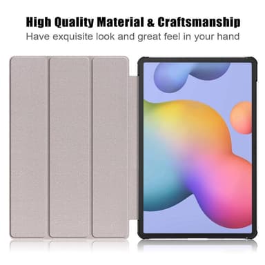 Slim Fit Dekseldeksel til Samsung Galaxy Tab S7 FE/Tab S7 Plus/Tab S8+ - Rosa Gull