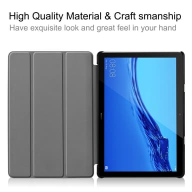 Deksel Til Huawei MediaPad T5 10"" - Svart