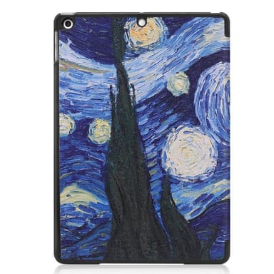 Apple iPad 10.2 2021/2020/2019 Trippeldeksel med smal passform - Abstrakt