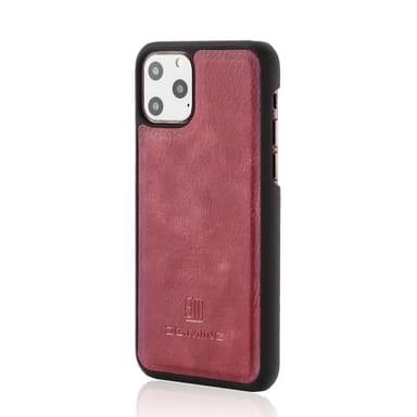 DG.MING iPhone 11 Pro Max Split Lommebok-deksel I Lær - Rød