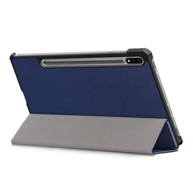 Slim Fit Dekseldeksel Til Samsung Galaxy Tab S7 FE - Mørkeblå