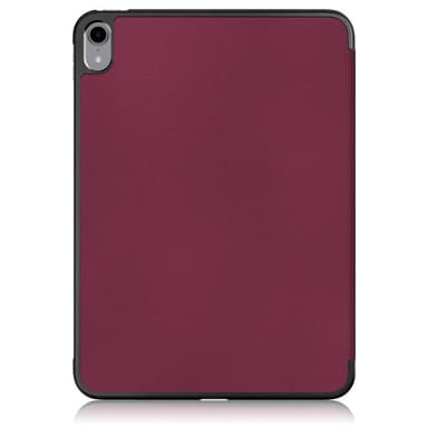 Apple iPad 10.9 2022 Slim Fit Trifoldbart Deksel - Vinrød