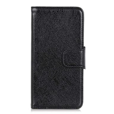 Samsung Galaxy A20e Lommebok-deksel Teksturert Split - Svart