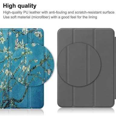 Apple iPad 10.9 2022 Trippeldeksel med smal passform - Blossom