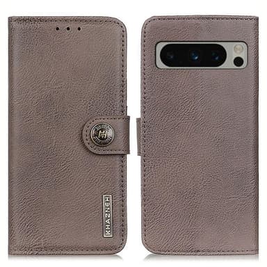 KHAZNEH Google Pixel 8 Pro Lommebok-deksel - Grå