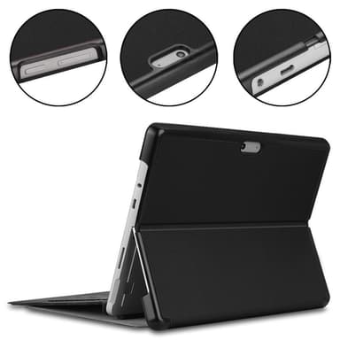 Flippdeksel til Microsoft Surface Pro 8 - Svart