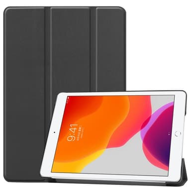 Apple iPad 10.2 2021/2020/2019 Slim Fit Trifoldbart Deksel - Svart