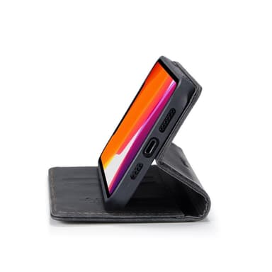 CASEME Lommebok-deksel iPhone 12 Mini - Svart