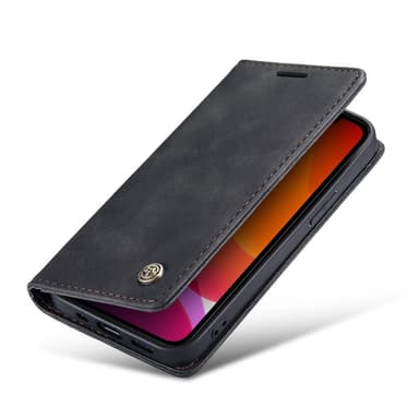 CASEME Lommebok-deksel iPhone 12 Mini - Svart