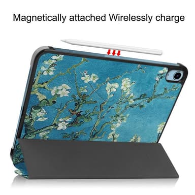 Apple iPad 10.9 2022 Trippeldeksel med smal passform - Blossom