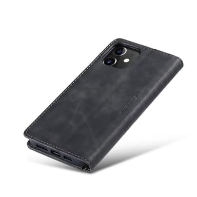 CASEME Lommebok-deksel iPhone 12 Mini - Svart