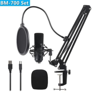 Studio Live Streaming Kringkasting Opptaksmikrofon Youtube