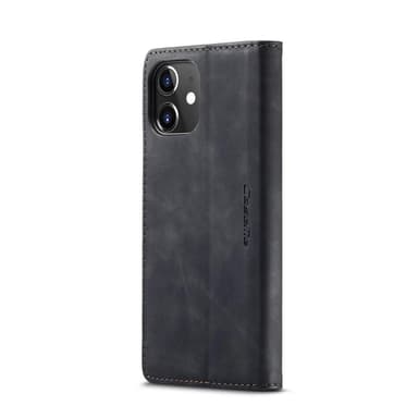 CASEME Lommebok-deksel iPhone 12 Mini - Svart