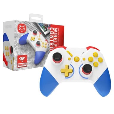 HONSON Kompatibel med vibrasjonsdesign for Nintendo Switch trådløs spillkontroller