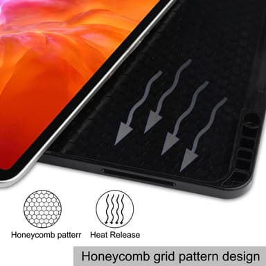 iPad Pro 12.9"" 2021 Slim Fit Trifoldbart deksel - Ikke rør